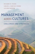 Cover: Management across Cultures - Cambridge University Press
