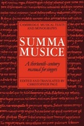Cover: Summa Musice - Cambridge University Press