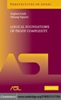 Cover: Logical Foundations of Proof Complexity - Cambridge University Press