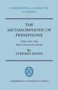 Cover: The Metamorphosis of Persephone - Cambridge University Press