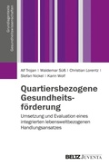 Cover: Quartiersbezogene Gesundheitsf&ouml;rderung - Beltz eBook