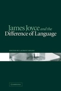 Cover: James Joyce and the Difference of Language - Cambridge University Press