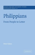 Cover: Philippians - Cambridge University Press