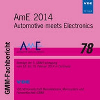 Enlarge image Cover: AmE 2014 - VDE Verlag