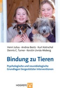 Cover: Bindung zu Tieren - Hogrefe