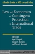 Cover: Law and Economics of Contingent Protection in International Trade - Cambridge University Press