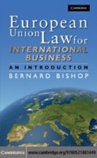 Abbildung von: European Union Law for International Business - Cambridge University Press