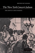 Cover: The New York Concert Saloon - Cambridge University Press