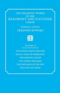 Cover: The Dramatic Works in the Beaumont and Fletcher Canon: Volume 10, The Honest Man's Fortune, Rollo, Duke of Normandy, The Spanish Curate, The Lover's Progress, The Fair Maid of the Inn, The Laws of Candy - Cambridge University Press