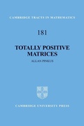 Cover: Totally Positive Matrices - Cambridge University Press