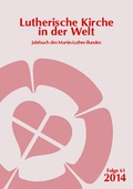 Cover: Lutherische Kirche in der Welt. Jahrbuch des Martin Luther-Bundes / Lutherische Kirche in der Welt - Martin-Luther-Bund