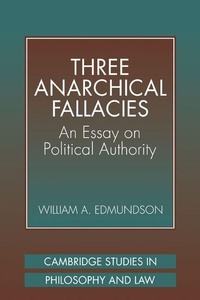 Enlarge image Cover: Three Anarchical Fallacies - Cambridge University Press