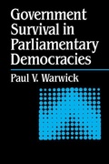 Cover: Government Survival in Parliamentary Democracies - Cambridge University Press