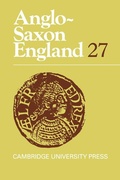 Cover: Anglo-Saxon England - Cambridge University Press