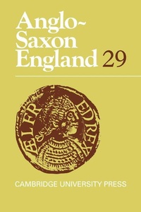 Enlarge image Cover: Anglo-Saxon England - Cambridge University Press