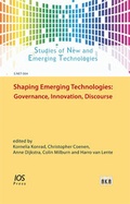 Cover: Shaping Emerging Technologies: Governance, Innovation, Discourse - Akademische Verlagsgesellschaft AKA