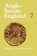 Cover: Anglo-Saxon England - Cambridge University Press