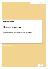 Abbildung von: Change Management - diplom.de