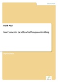Cover: Instrumente des Beschaffungscontrolling - diplom.de