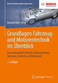 Cover: Grundlagen Fahrzeug- und Motorentechnik im &Uuml;berblick - Springer Vieweg