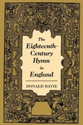 Cover: The Eighteenth-Century Hymn in England - Cambridge University Press