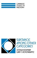 Cover: Substance among Other Categories - Cambridge University Press