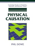 Cover: Physical Causation - Cambridge University Press