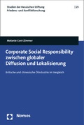 Cover: Corporate Social Responsibility zwischen globaler Diffusion und Lokalisierung - Nomos