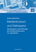 Cover: Medienkonsum und Delinquenz - Waxmann