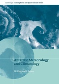 Cover: Antarctic Meteorology and Climatology - Cambridge University Press