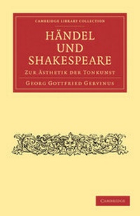 Abbildung von: Händel und Shakespeare - Cambridge University Press