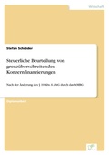 Cover: Steuerliche Beurteilung von grenzueberschreitenden Konzernfinanzierungen - diplom.de
