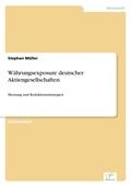 Cover: Waehrungsexposure deutscher Aktiengesellschaften - diplom.de