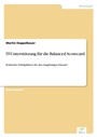Cover: IT-Unterstuetzung fuer die Balanced Scorecard - diplom.de