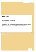 Cover: Technology-Rating - diplom.de