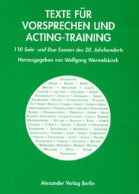 Abbildung von: Texte für Vorsprechen und Acting-Training 1 - Alexander