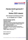 Cover: NOKIA 2323 classic leicht-gemacht - telecomputer marketing