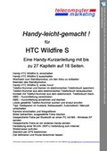 Cover: HTC Wildfire S leicht-gemacht - telecomputer marketing