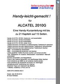 Cover: ALCATEL 2010G leicht-gemacht - telecomputer marketing