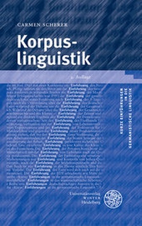 Abbildung von: Korpuslinguistik - Universitätsverlag Winter