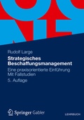 Cover: Strategisches Beschaffungsmanagement - Springer Gabler