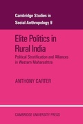 Cover: Elite Politics in Rural India - Cambridge University Press