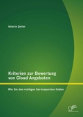 Bild: Kriterien zur Bewertung von Cloud Angeboten: Wie Sie den richtigen Servicepartner finden - Diplomica Verlag