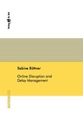 Cover: Online Disruption and Delay Management - Dr. Hut