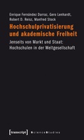 Cover: Hochschulprivatisierung und akademische Freiheit - transcript