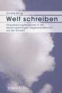 Cover: Welt schreiben - transcript