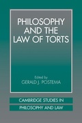 Cover: Philosophy and the Law of Torts - Cambridge University Press