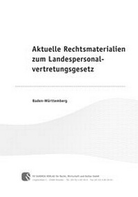 Abbildung von: Aktuelle Rechtsmaterialien zum Landespersonalvertretungsgesetz - SV SAXONIA