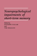 Cover: Neuropsychological Impairments of Short-Term Memory - Cambridge University Press