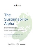 Cover: The Sustainability Alpha - EURO Institut f&uuml;r Immobilien Management